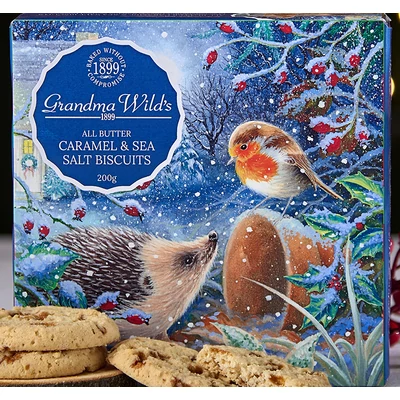 Grandma Wilds Hedgehog & Robin Box 200g