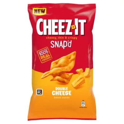 Cheez-It Double Cheese Snap'd Snacks 120g