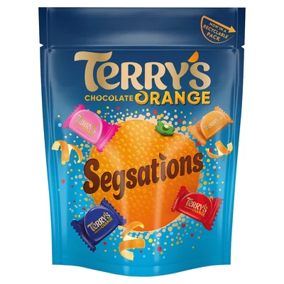 Terry's Chocolate Orange Segsations 300g Pouch Terry's Chocolate Orange Segsations 300g Pouch
