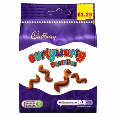 Cadbury Curly Wurly Squirlies Bag 95g