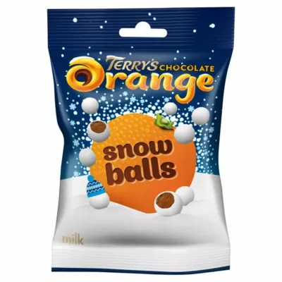 Terry's Chocolate Orange Snowballs 70G