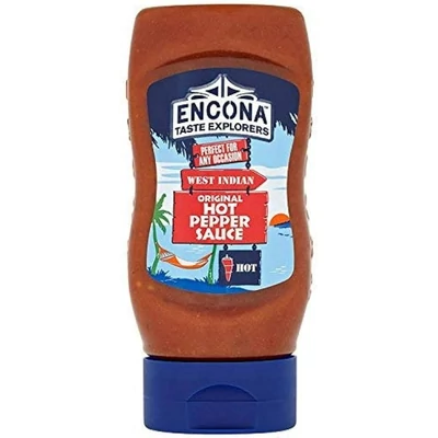 Encona Original Hot Pepper Sauce 285ml