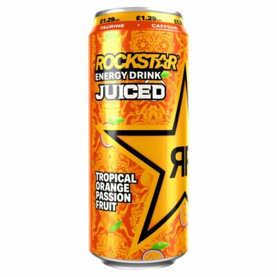 Rockstar Juiced Tropical/Orange & Passionfruit (UK) PM £1.29 500ml