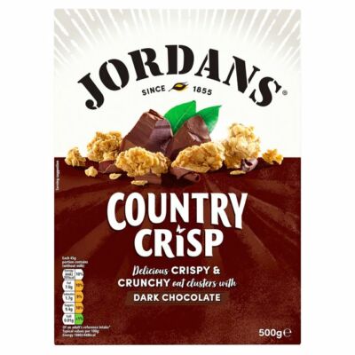 Jordans Country Crips Dark Chocolate - csokoládés müzli - 500g