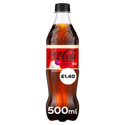 Coca-Cola Zero Sugar Cherry Float 500ml