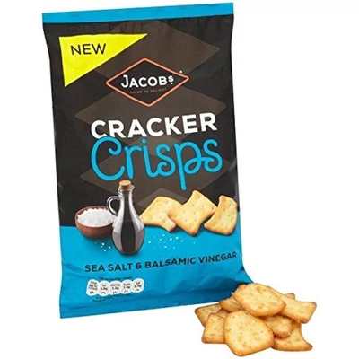 Jacob's Cracker Crisps Salt & Vinegar 150g