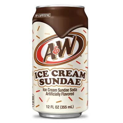 A&W Root Beer Ice Cream Sundae [USA] 355ml