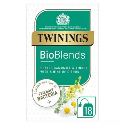 Twinings BioBlends Camomile & Linden (kamilla és hársfa) Tea 18 db borítékolt filter