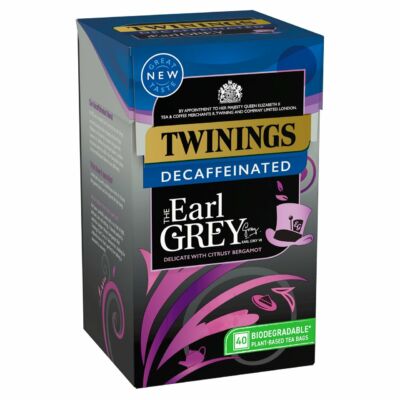 Twinings Decaffeinated Earl Grey Tea - 40 db filter