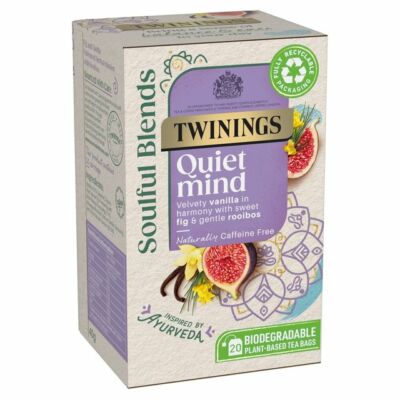 Twinings Soulful Blends Quiet Mind (Fig and Vanilla with Rooibos) 20 db borítékolt filter