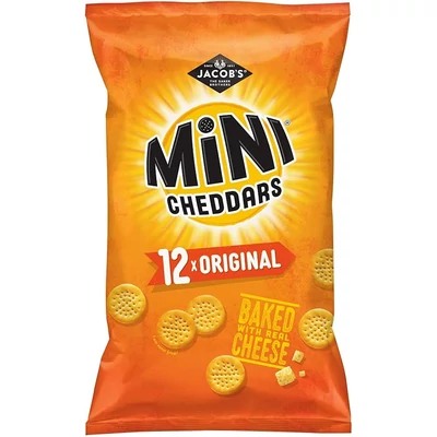 Jacobs Mini Cheddars Original 12 pack