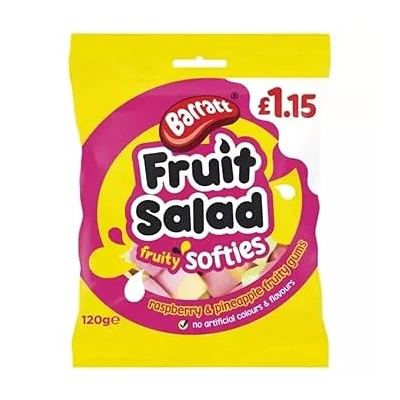 Barratt Fruit Salad Softies 120g