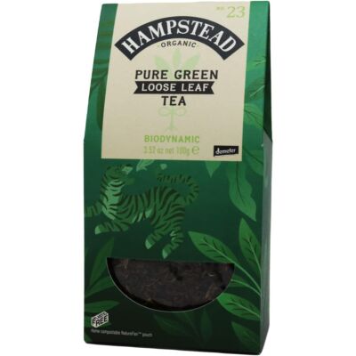 Hampstead Green Loose Leaf Tea Pouch (100g) - Szálas Bio Zöld Tea
