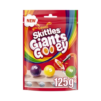 Skittles Giants Gooey Fruits 125g
