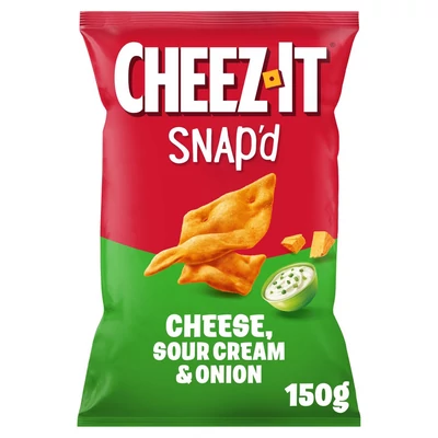 Cheez-it SNAP'D Cheese & Sour Cream 150g