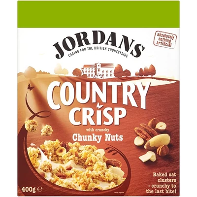 Jordans Country Crisp Chunky Nuts 400g