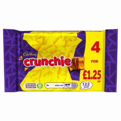 Cadbury Crunchie 4-es csomag  104g
