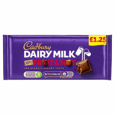 Cadbury Dairy Milk Fruit & Nut 95g