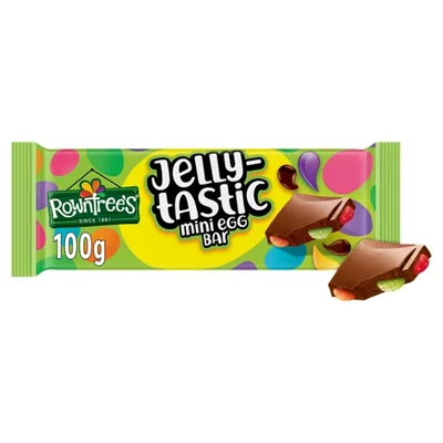 Rowntree's Jelly-Tastic Mini Egg Bar 100g