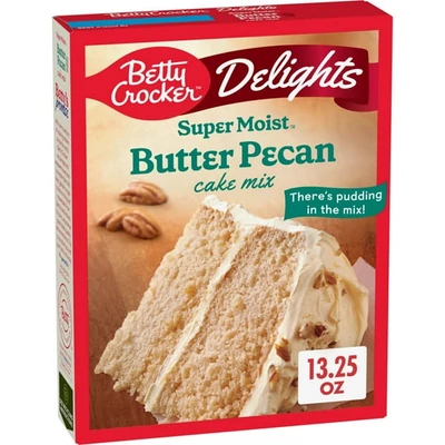 Betty Crocker Super Moist Butter Pecan Cake Mix [USA] 375g