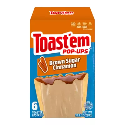 Toast'em Pop Ups Frosted Brown Sugar Cinnamon Toaster Pastries 6db