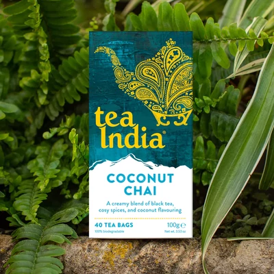 Tea India Coconut Chai Tea - 40 db filter