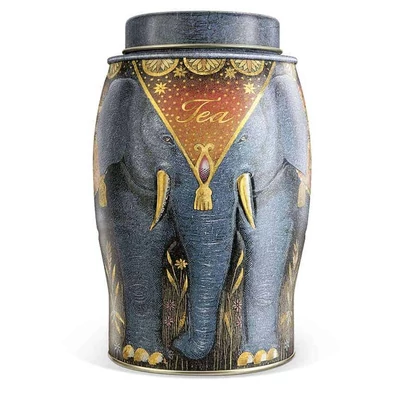 Williamson Elephant Grey Tea Caddy – 40 db filter Earl Grey teával díszdobozban 