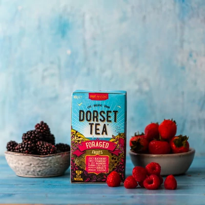 Dorset Tea Foraged Fruits ( Szeder, málna és eper)  tea– 20 db filter