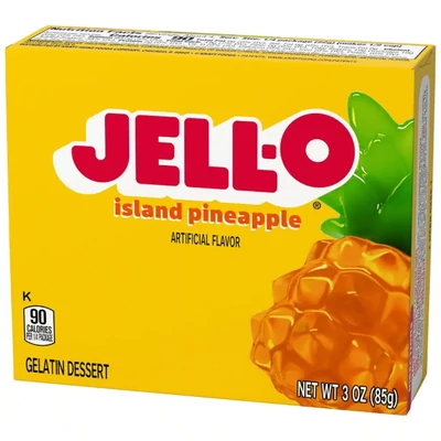 Jell-o Pineapple Gelatin Dessert 85g
