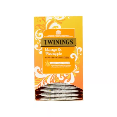 Twinings Mango & Pineapple (mangó és ananász gyümölcstea) - 15 piramis filter