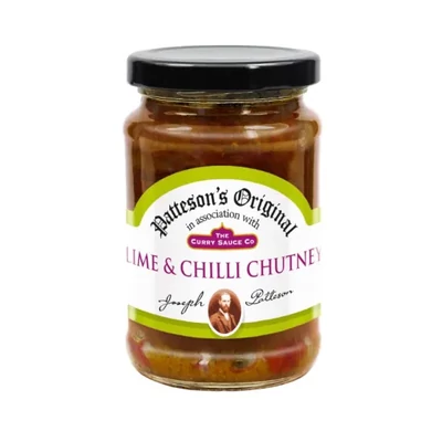 Patteson's Lime & Chilli Chutney 280g