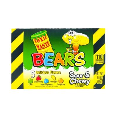 Toxic Waste Bears Theatre Box 85g 