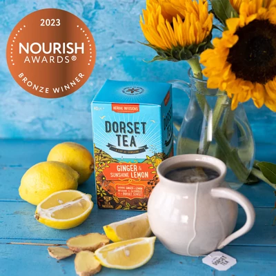 Dorset Tea Ginger & Sunshine Lemon Tea - 20 db borítékolt filter