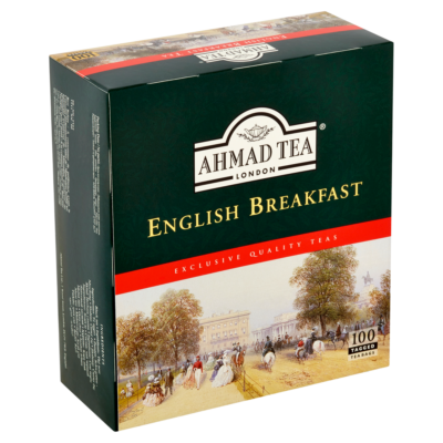 Ahmad English Breakfast Tea - Teabags 100 db filter