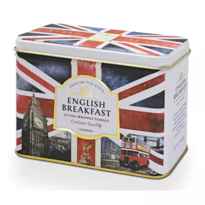 Ahmad Nostalgic Britain Caddy - English Breakfast 20 Tea Bags