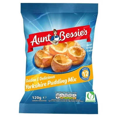 Aunt Bessie's Yorkshire Pudding Mix 120g Aunt Bessie's Yorkshire Pudding Mix 120g