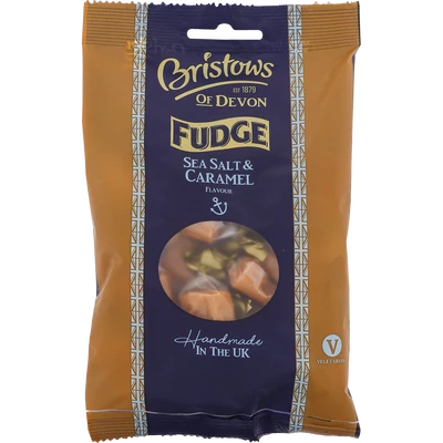 Bristows Sea Salt & Caramel Fudge 150g