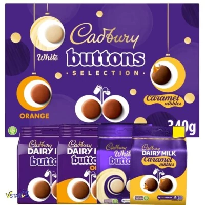 Cadbury Buttons Selection Box 340g