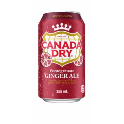 Canady Dry Pomegranate Ginger Ale [USA] 355ml