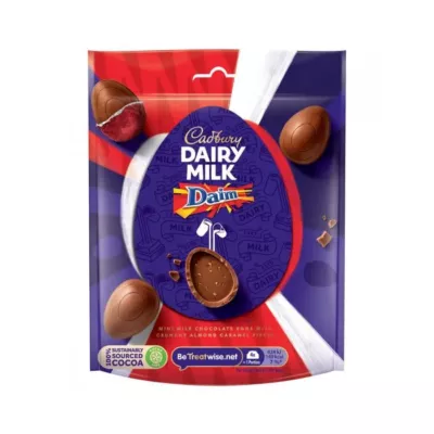 Cadbury Dairy Milk Mini Daim Eggs Bag 77g