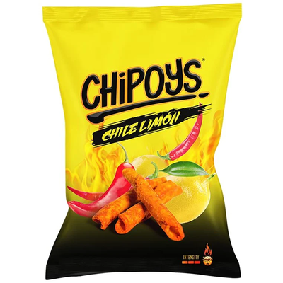 Chipoys | Chile Limon Flavor - Fiery Tortilla Chips 113g