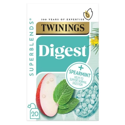 Twinings Superblends Digest Tea - Emésztést segítő tea 20 db filter