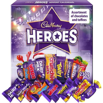 Cadbury Heroes Chocolate Advent Calendar 230g