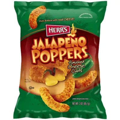 Herr’s Jalapeno Poppers Cheese Curls [USA] 85g