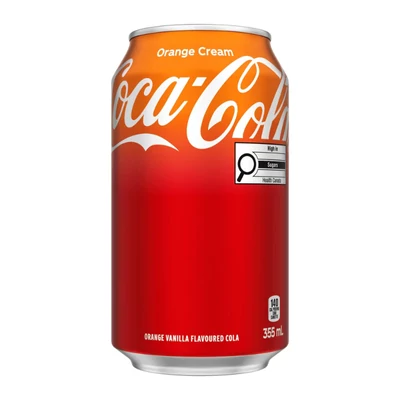 Coca Cola Orange Cream [USA]  355ml