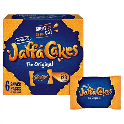  Mcvities Jaffa Cakes Snack Pack 6x3 198g