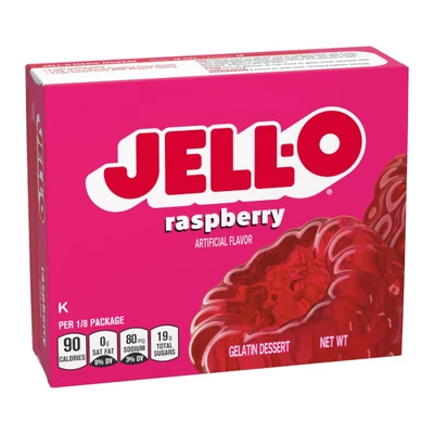 Jell-O Raspberry Gelatin [USA] 85g