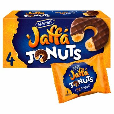 Mcvitie's Jaffa Cake Jonuts Biscuits 4 Pack