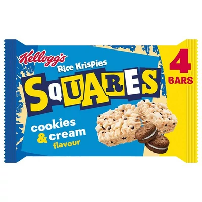 Kellogg's Rice Krispies Squares Cookies & Cream Bar 136g