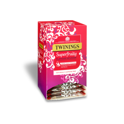 Twinings Superfruity Tea - 15 Pyramid Bags (egyenként csomagolt piramis filter)